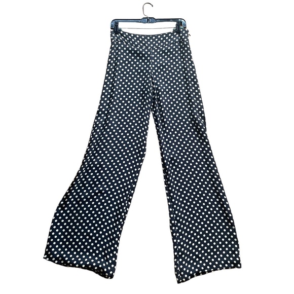 Haute Hippie Black Silk Polka Dot Pants - Picture 5 of 14